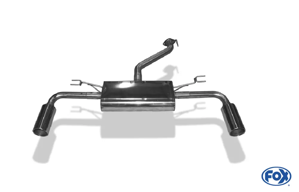 Hyundai i30 Turbo  Endschalldämpfer quer Ausgang rechts/links - 1x100 Typ 12 rechts/links