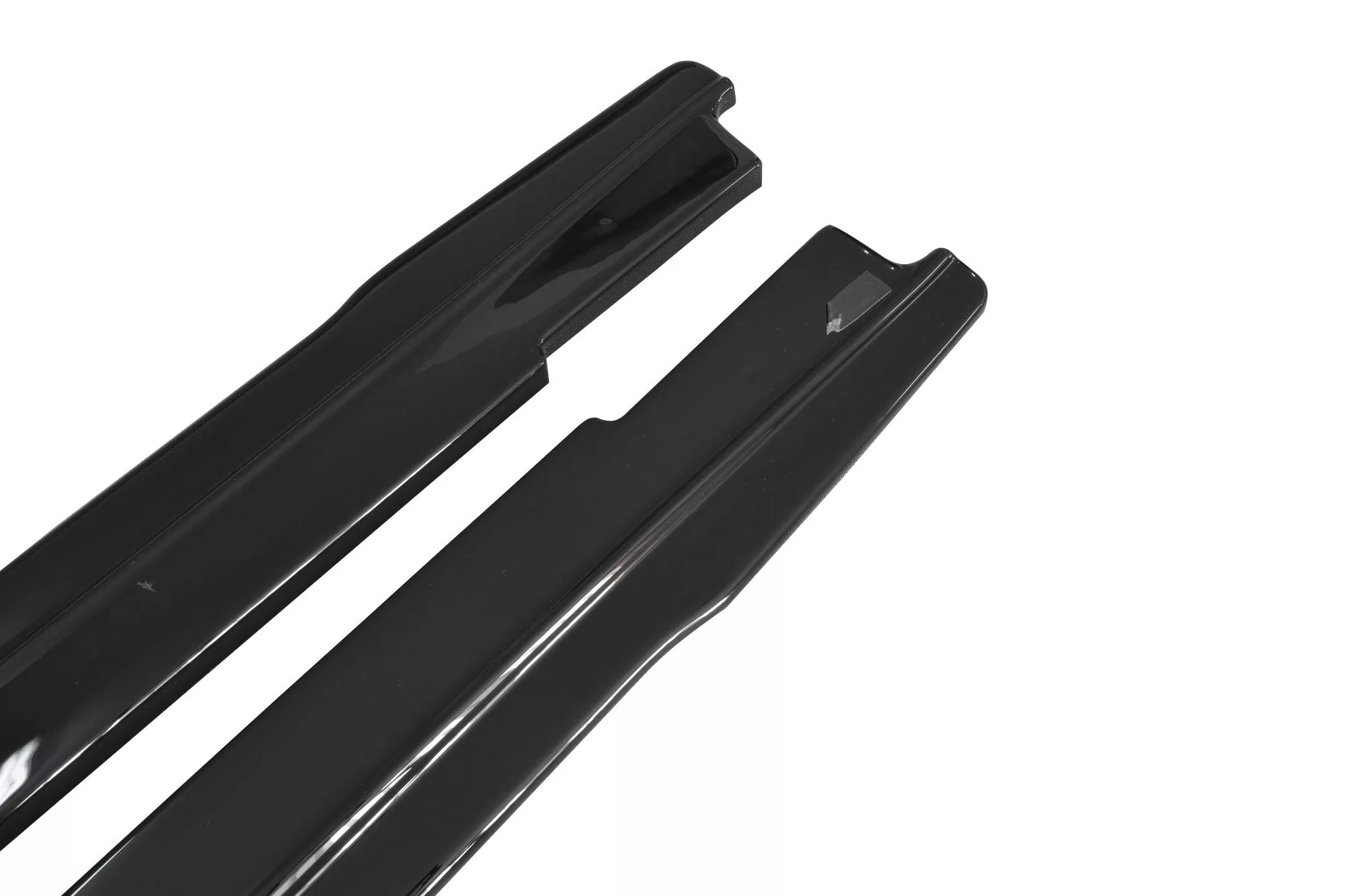 Seitenschweller Ansatz Passend Für Passend Für HYUNDAI GENESIS COUPÉ MK.1 Schwarz Hochglanz Schwarz Hochglanz