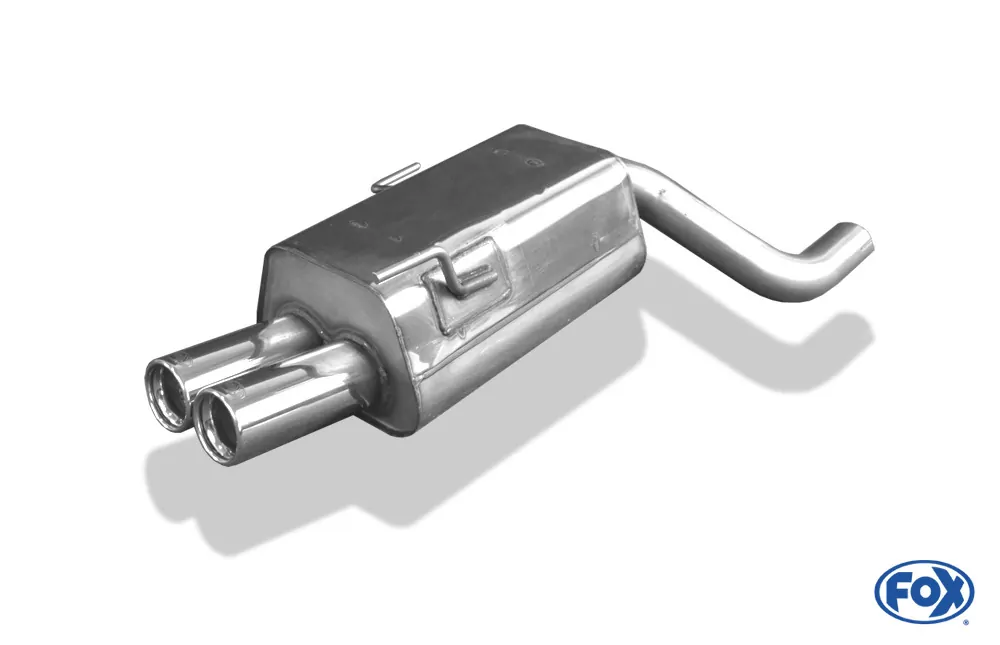 Audi 80 Typ B4 quattro RS-Stoßstange  Endschalldämpfer - 2x76 Typ 13