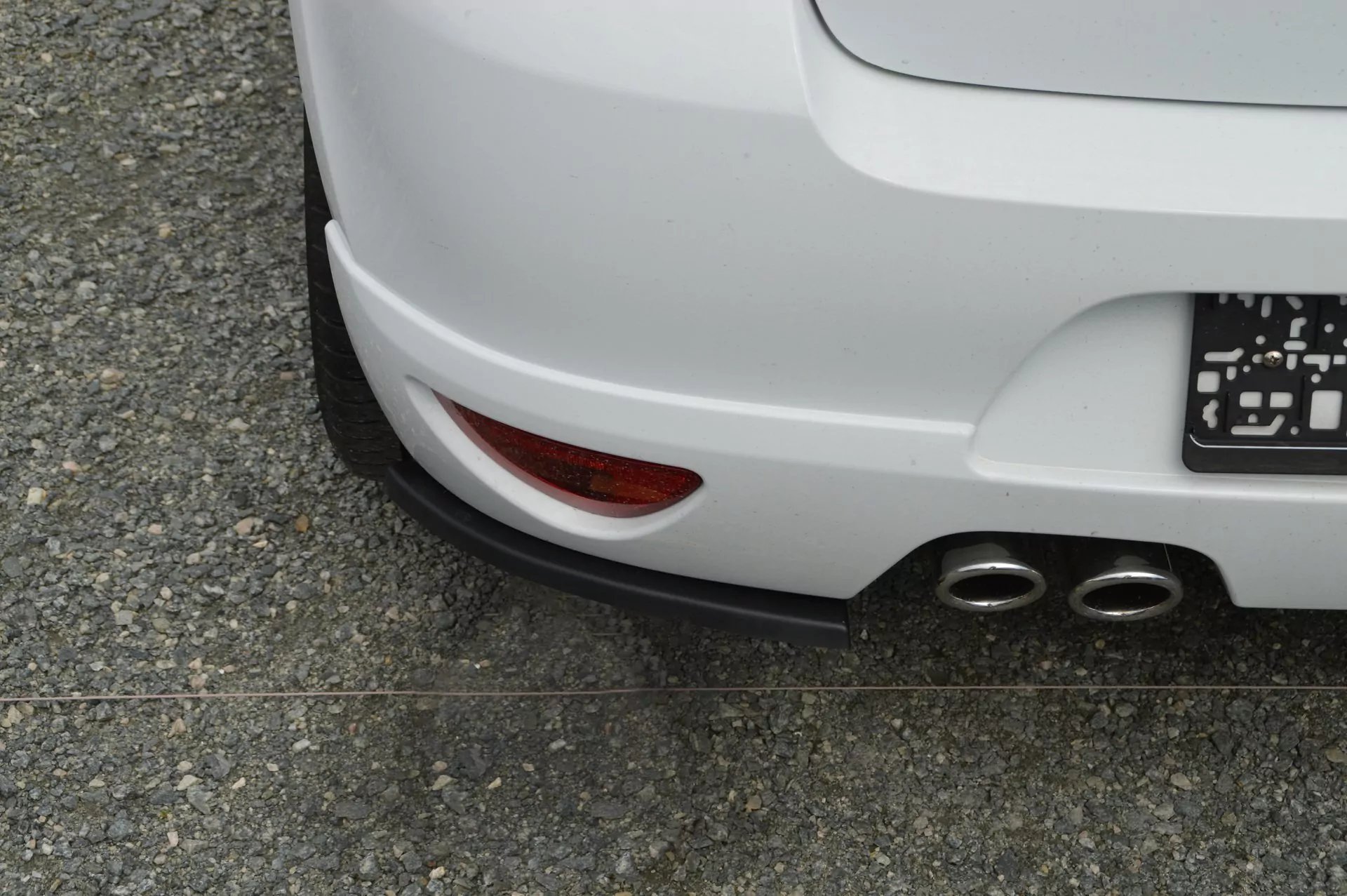 Heckansatz Seitenteile ABS für Renault Clio 3 GT / Gordini