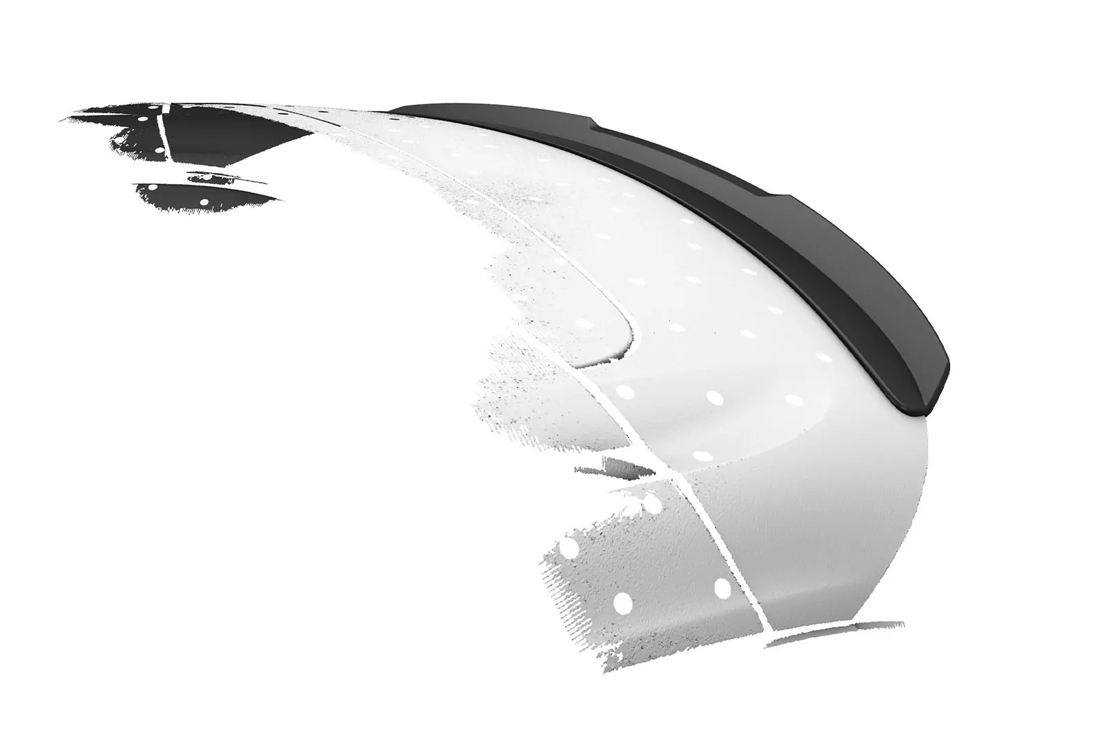 Heckflügel mit ABE für Opel Insignia B Sports Tourer HF776-M Carbon Look (matt)