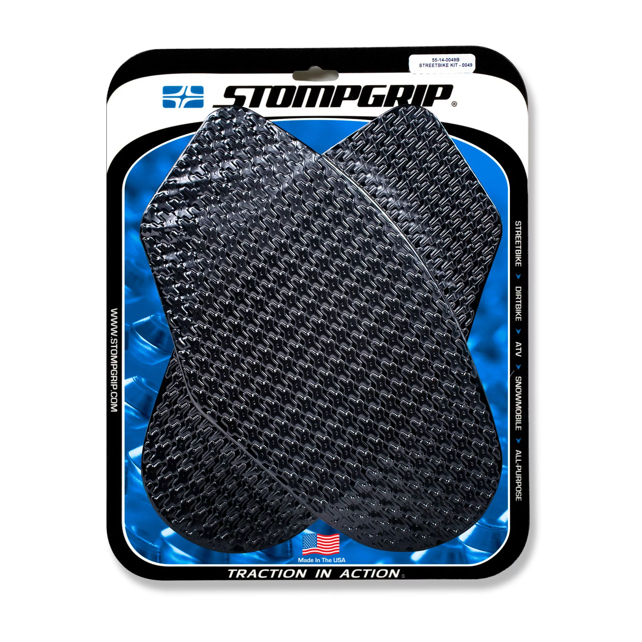 Stompgrip Traction Pad Icon für Suzuki GSX-R 1000 05-06 Schwarz