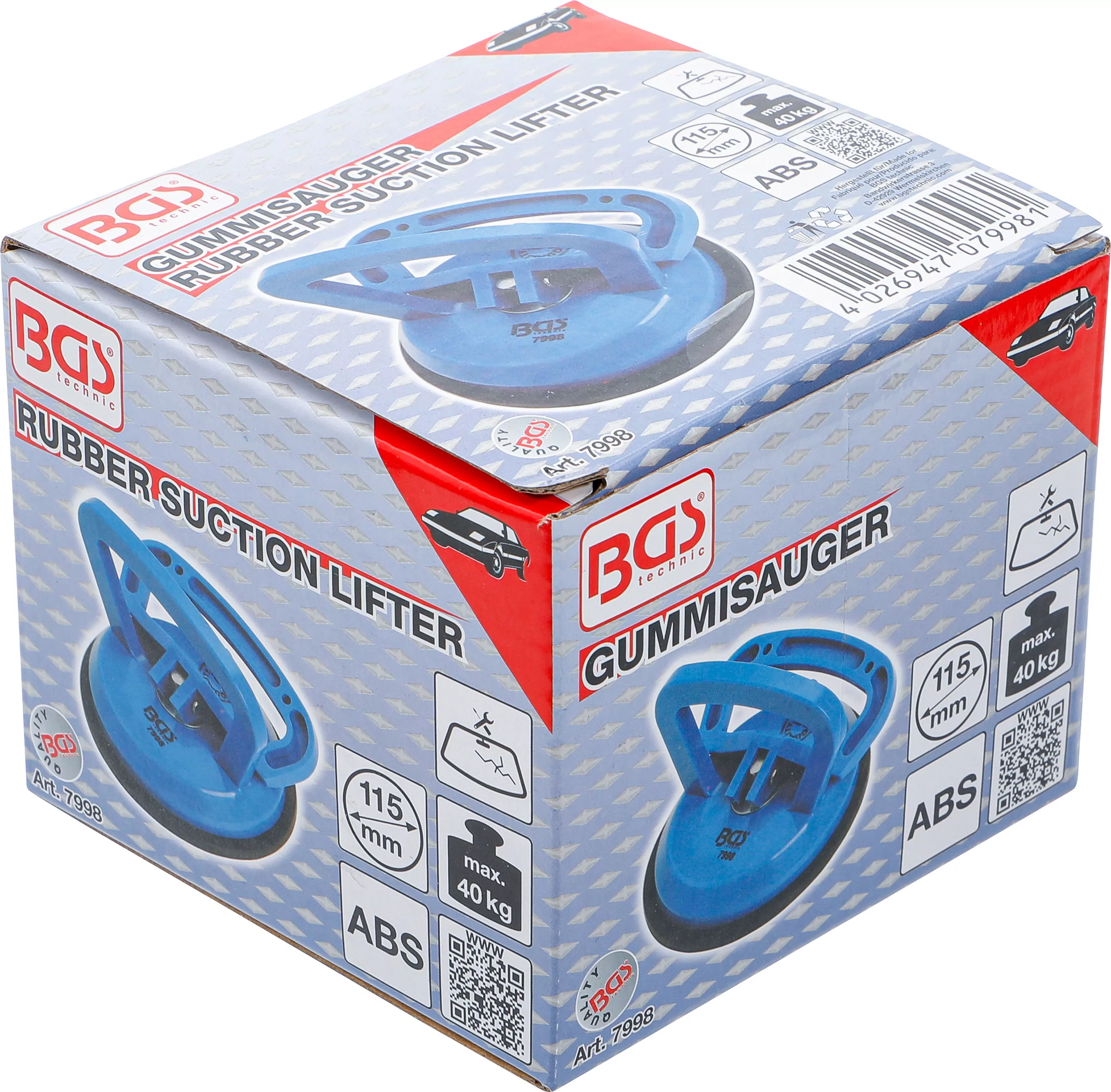 Gummisauger | ABS | Ø 115 mm