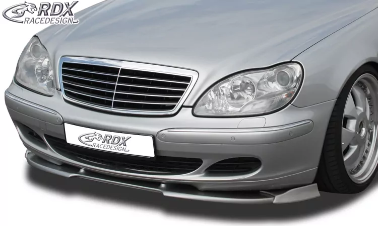 RDX Frontspoiler VARIO-X für MERCEDES S-Klasse W220 2002+ Frontlippe Front Ansatz Vorne Spoilerlippe