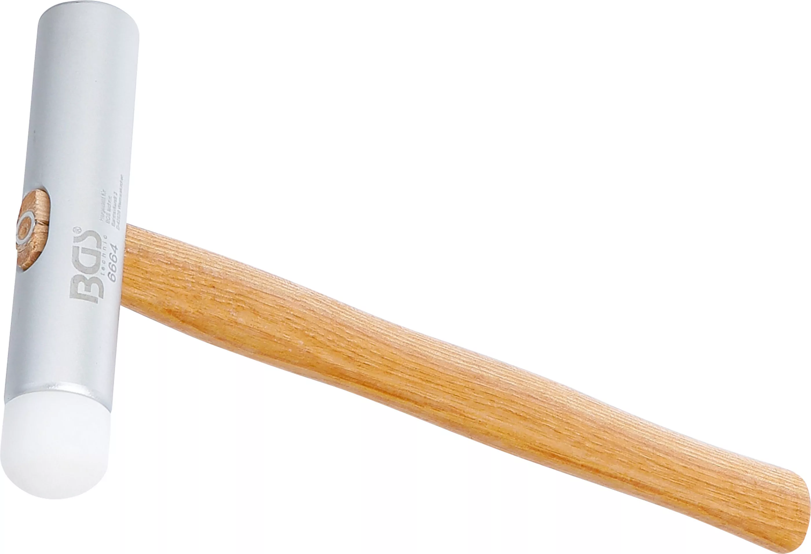 Aluminium-Kunststoffhammer | extra langer Kopf | Ø 30 mm | 300 g