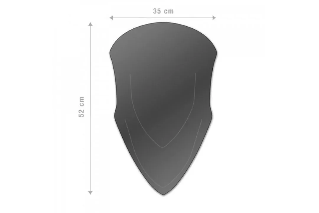 Barracuda Windschild Aerosport für Kawasaki Versys 650 ab 2014