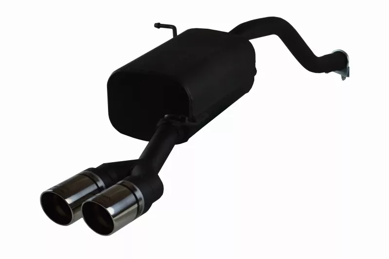 Ulter Sportauspuff für Ford Fiesta VII 2008-2014 2 Endrohre rund Ø70