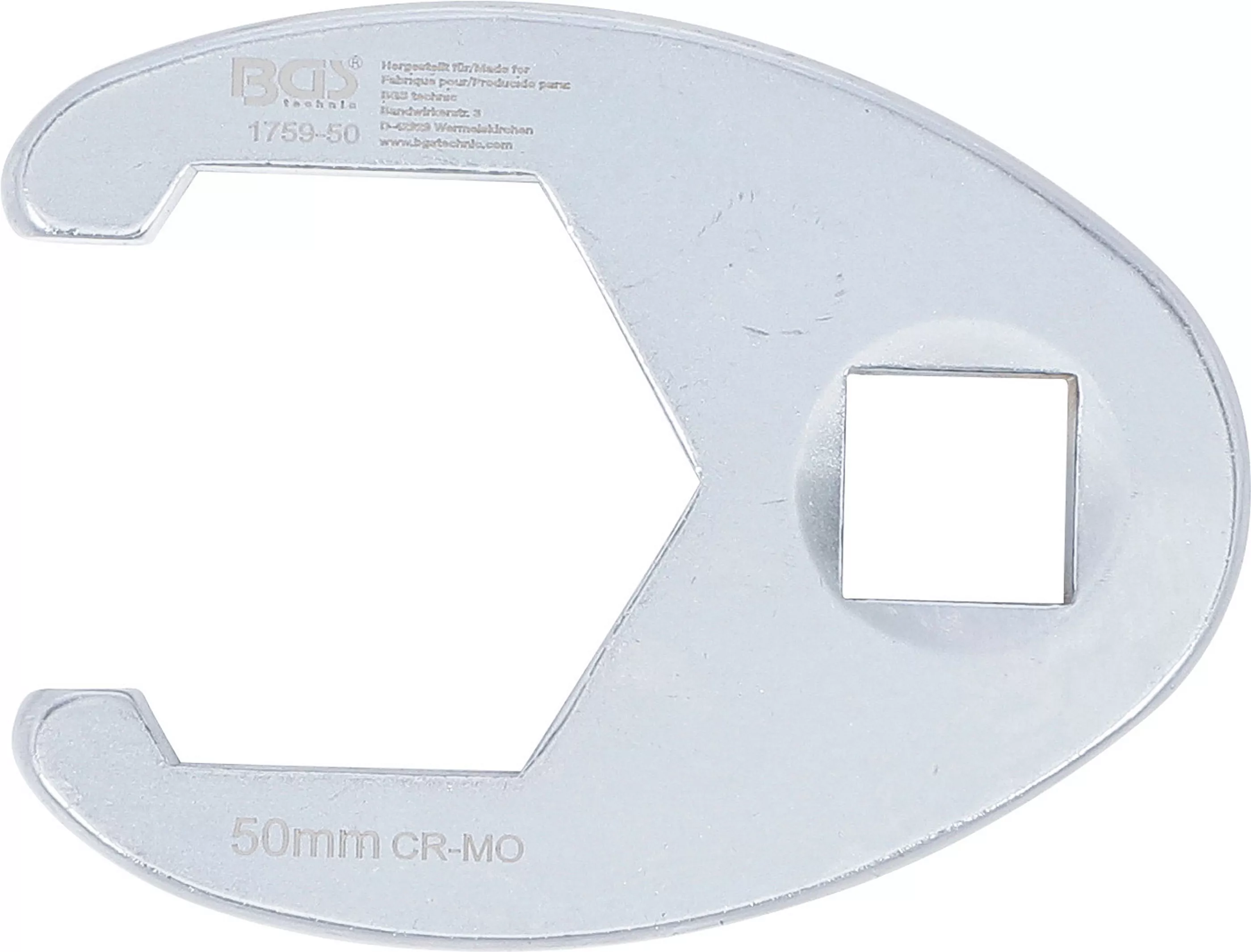 Hahnenfußschlüssel | Antrieb Innenvierkant 20 mm (3/4") | SW 50 mm