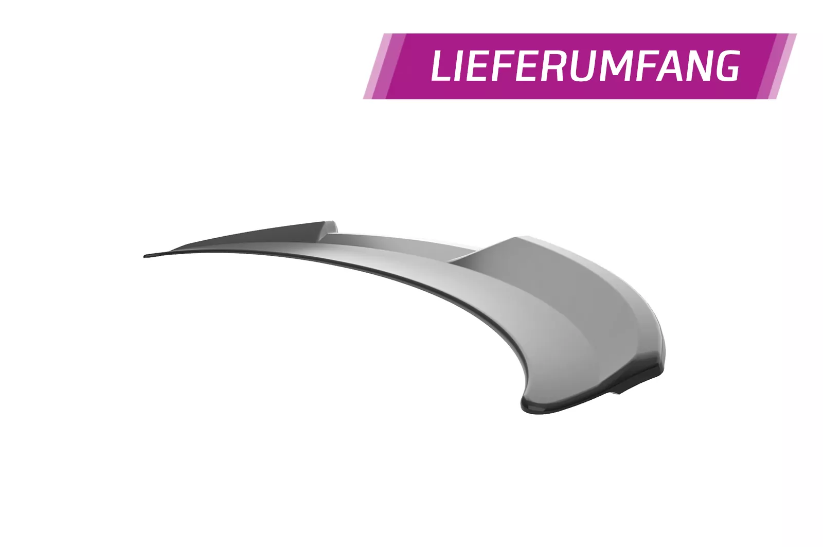 Heckflügel mit ABE für BMW 4er G23 Cabrio HF879 Schwarz Strukturiert