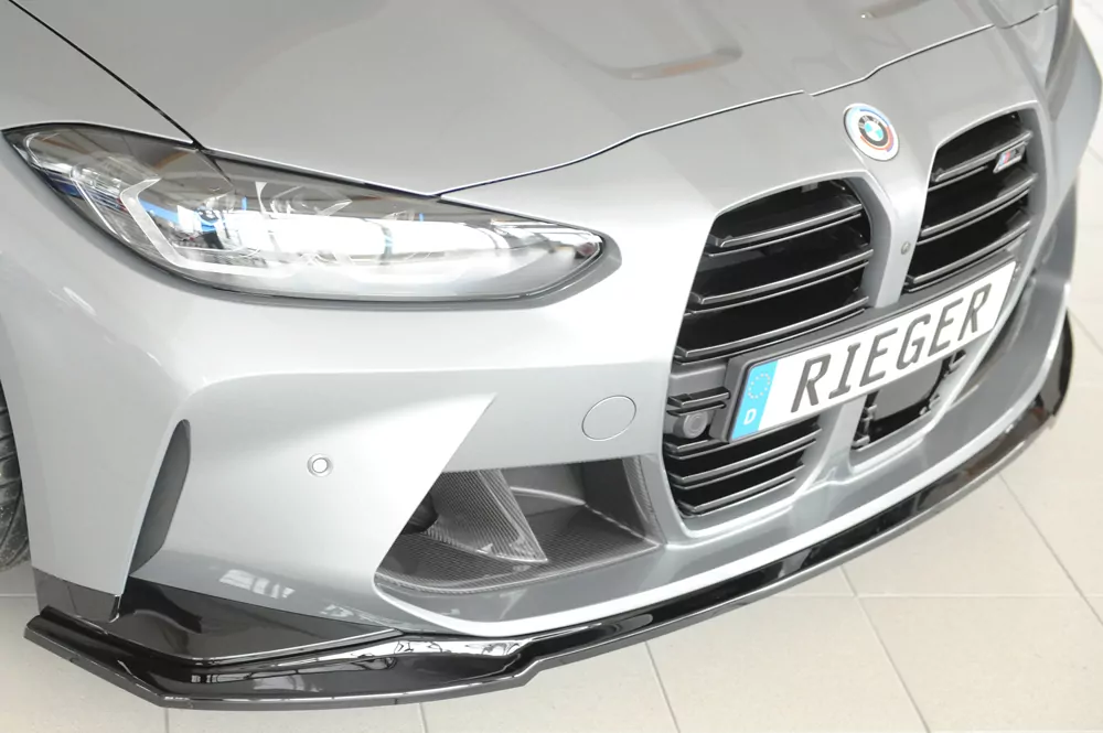 Rieger Spoilerschwert glanz schwarz für BMW 4er G83 M4 (G234M) Cabrio 06.21-