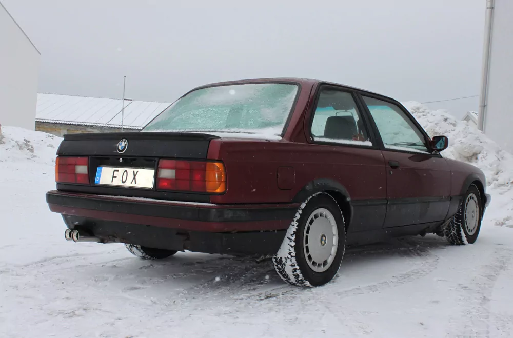 BMW E30 320i/ 325i Facelift  Endschalldämpfer - 2x76 Typ 13