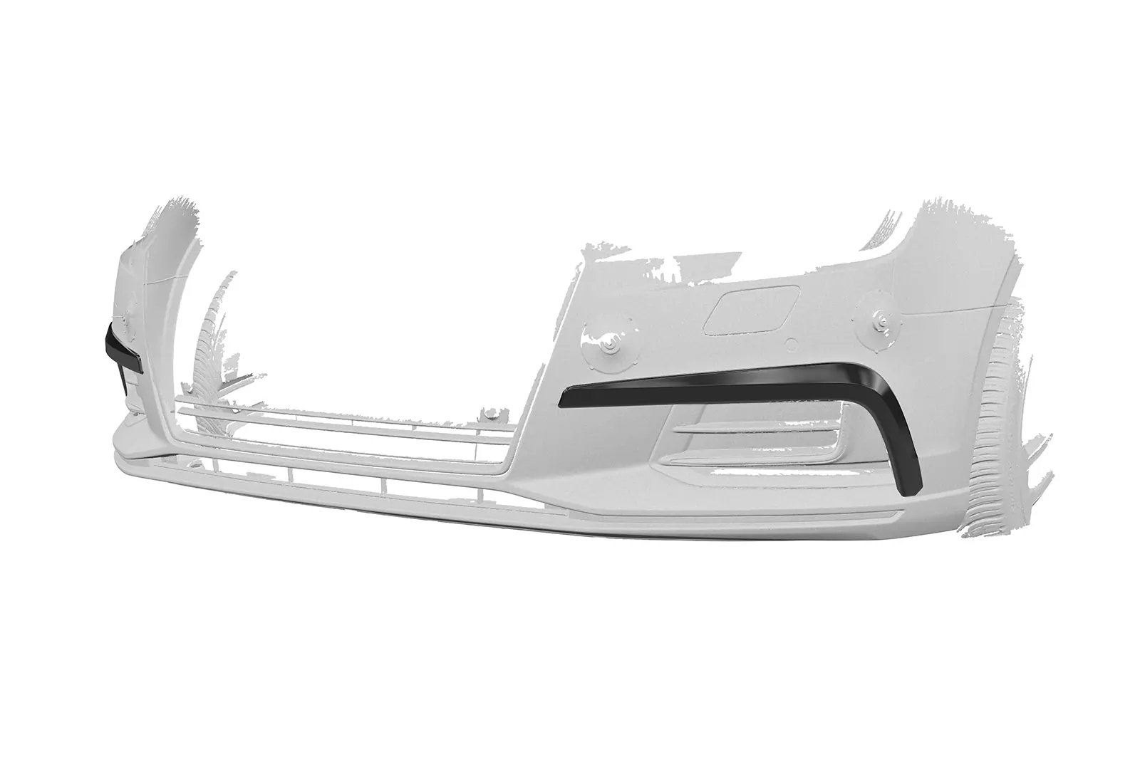 Airintakes für Audi A3 (8V) AI034 Schwarz Strukturiert