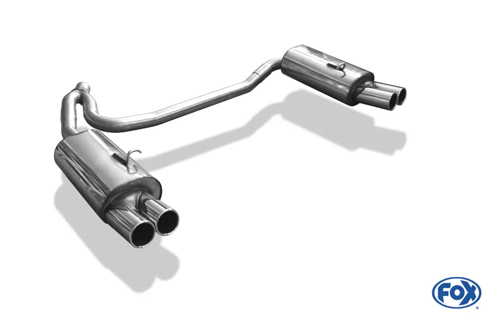 Volvo C70 I - Coupe & Cabrio  Endschalldämpfer Ausgang rechts/links - 2x80 Typ 12 rechts/links