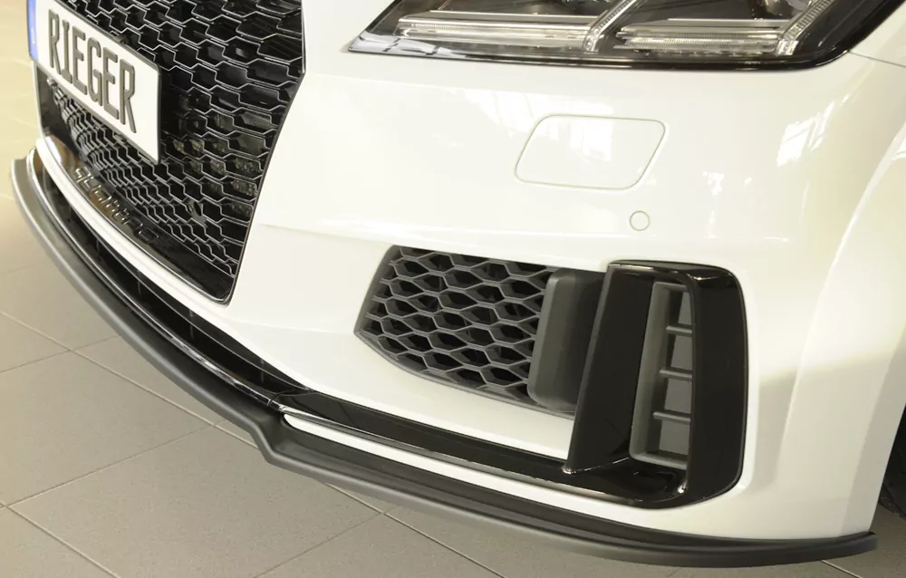 Rieger Spoilerschwert für Audi TTS (8J-FV/8S) | Roadster 09.18- (ab Facelift) für orig. S-Line-Frontschürze