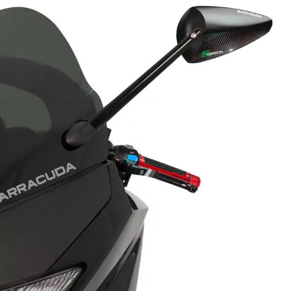 Barracuda T-MAX 500 STYLING-KIT Yamaha T-Max 500 2008 - 2011 rot