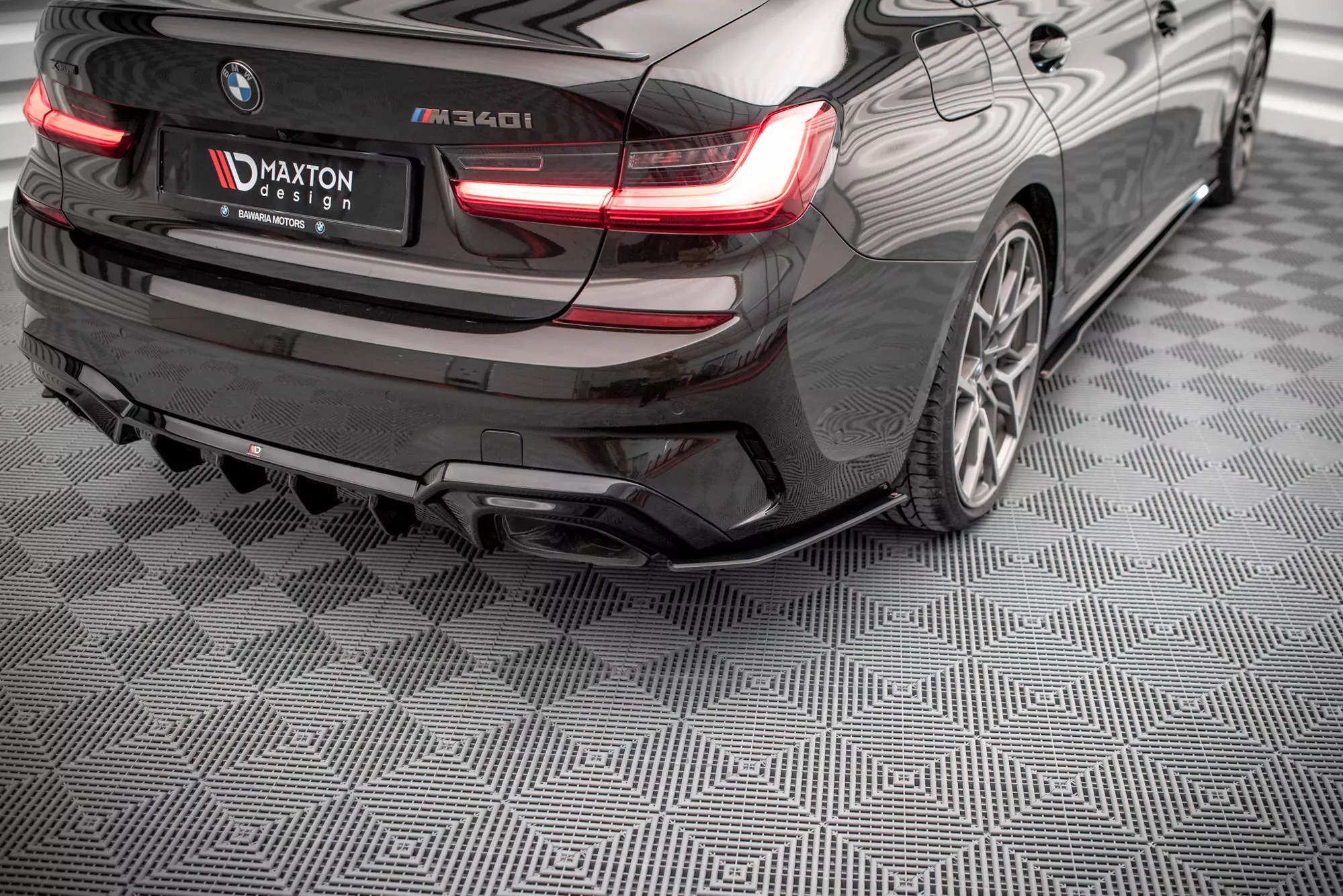 Street Pro Heck Ansatz Flaps Diffusor V.2 Für BMW M340i / M-Paket G20 / G21