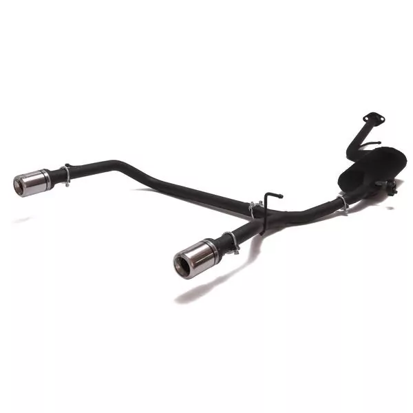 Ulter Sportauspuff für Toyota IQ 2009-2015 2 Duplex Endrohre rund Ø80