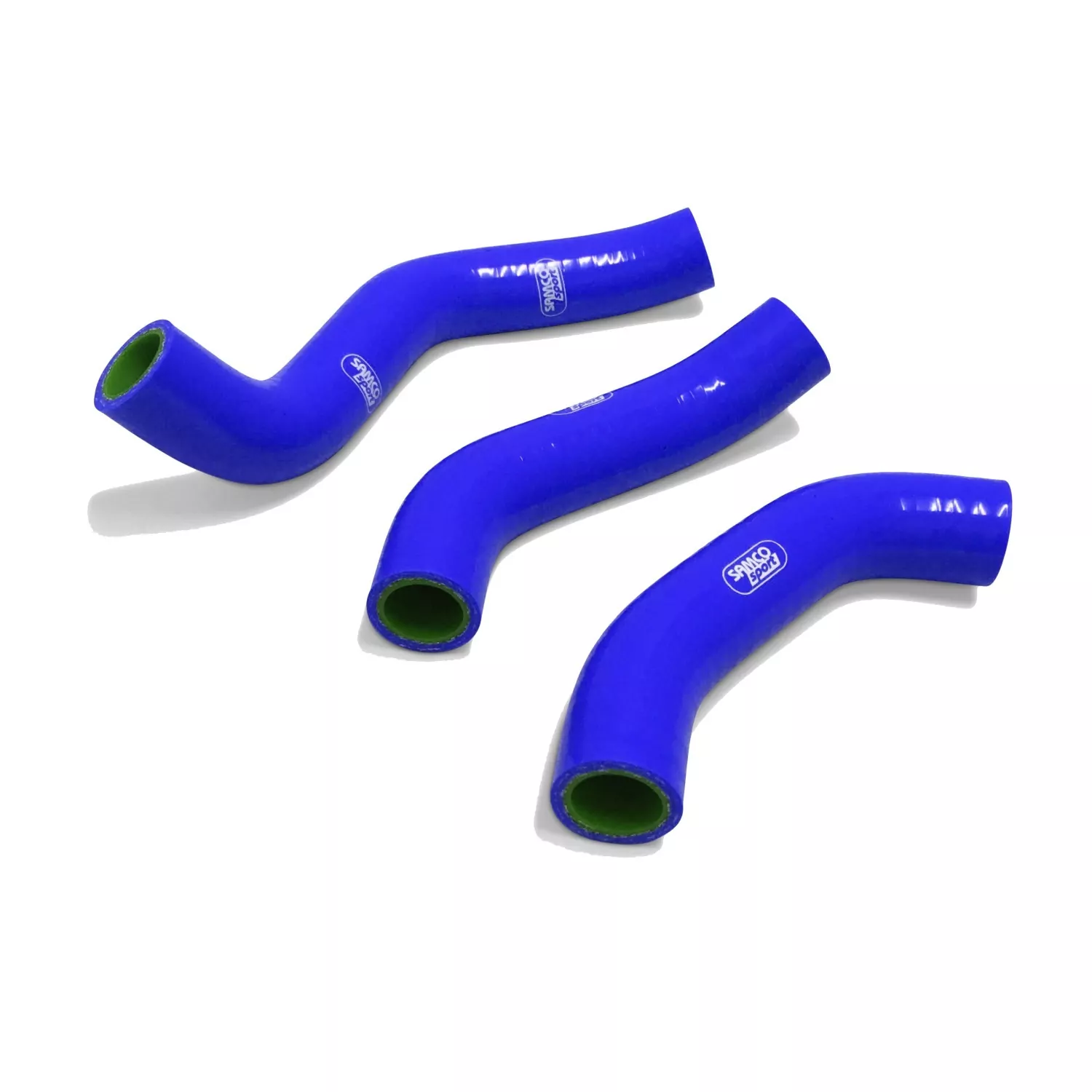 SAMCO SPORT Siliconschlauch Kit Thermostat Bypass blau für KTM 450 EXC-F Six Days 500 EXC-F Six Days Husqvarna FE450 FE501 Modelljahr 2014-2019