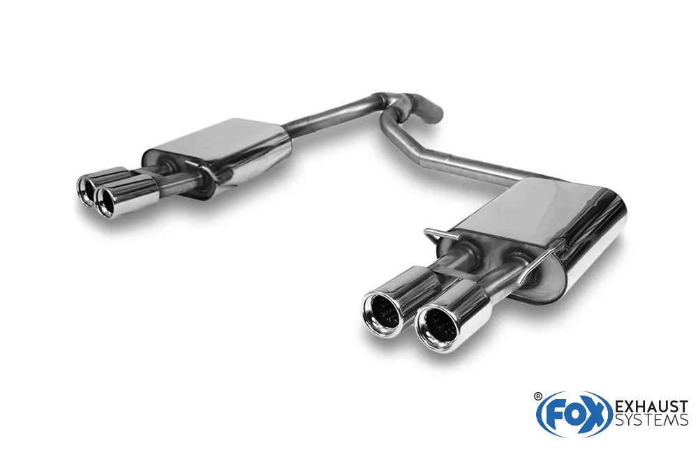 Ford Mondeo IV Fließheck 2,5l  Endschalldämpfer rechts/links - 2x80 Typ 13 rechts/links