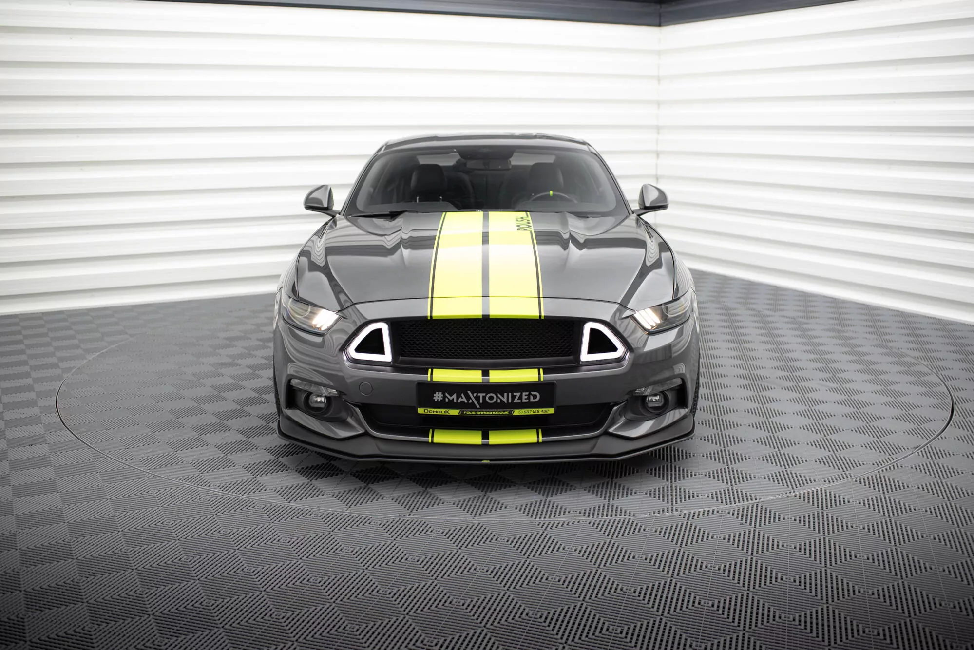Street Pro Front Ansatz Für Für Ford Mustang GT Mk6