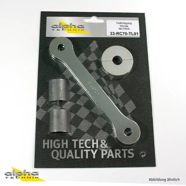 alpha Technik Tieferlegungssatz 35mm Honda NC750S Typ RC70 Modelljahr 2014-
