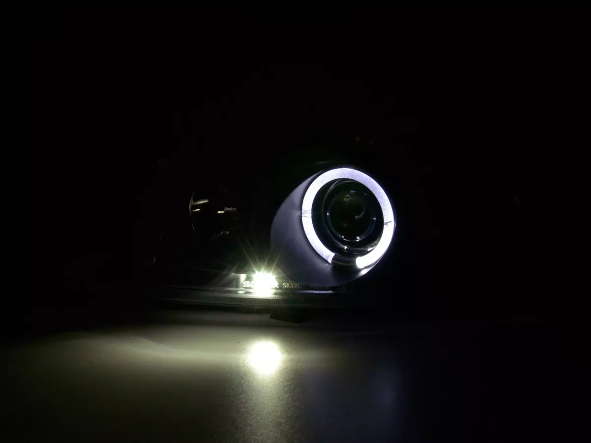 Scheinwerfer Set Peugeot 306 Bj. 97-00 schwarz