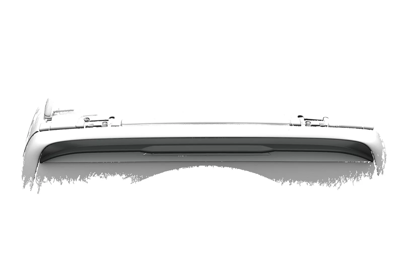 Heckflügel mit ABE für Mercedes Benz V-Klasse (447) HF849 Schwarz Strukturiert