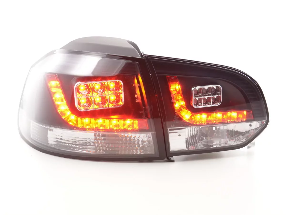 LED Rückleuchten Set VW Golf 6 Typ 1K Bj. 2008-2012 schwarz  für Rechtslenker