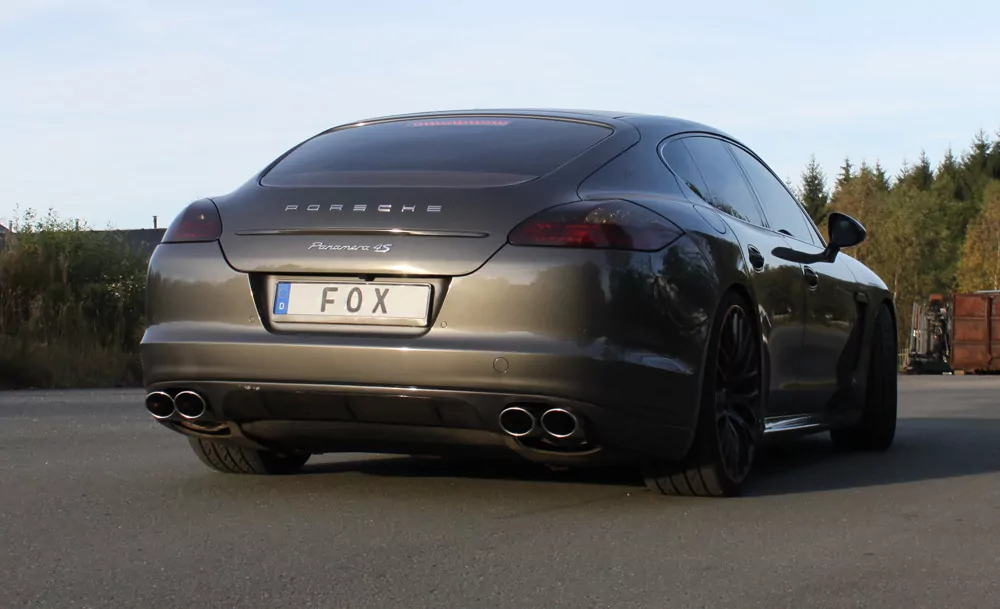Porsche Panamera 3,6l  Endschalldämpfer rechts/links - 2x115x85 Typ 44 rechts/links