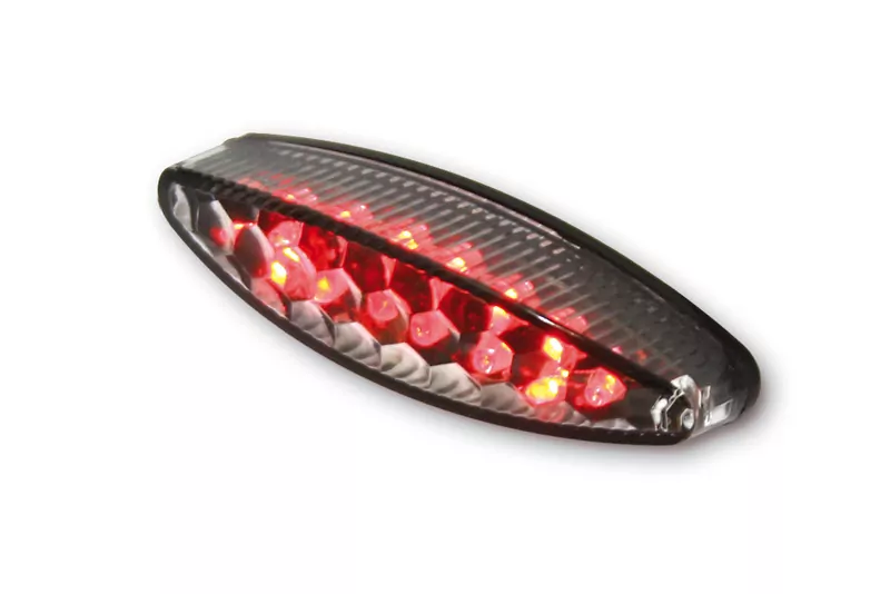 HIGHSIDER LITTLE NUMBER1 LED Rücklicht mit Kennzeichenbeleuchtung E-geprüft