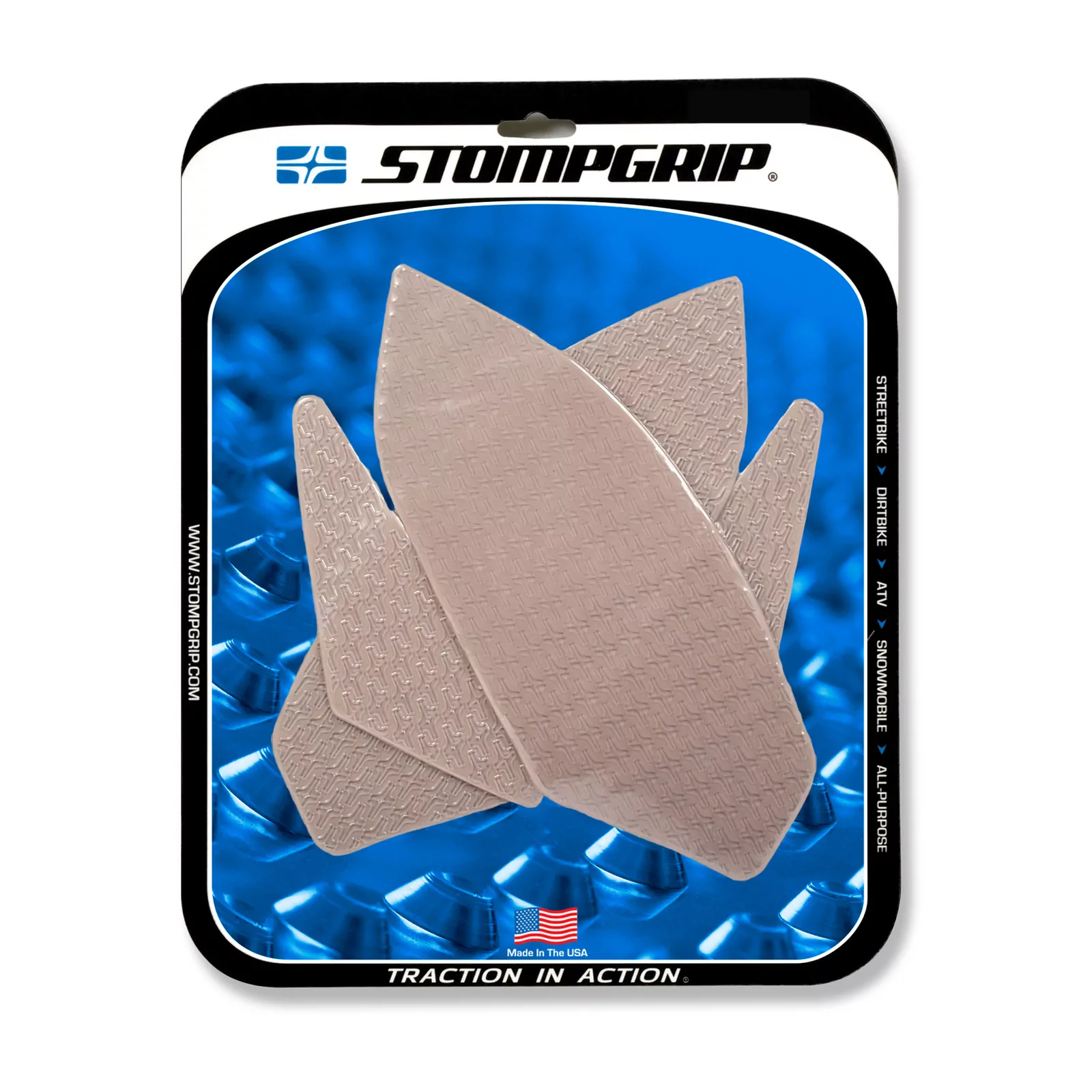 Stompgrip Traction Pad Icon für Honda CB400F 13-15 Klar