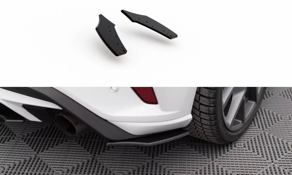 Rennen Haltbarkeit Heck Ansatz Flaps Diffusor Passend Für Diffusor Passend Für Ford Focus ST Mk4