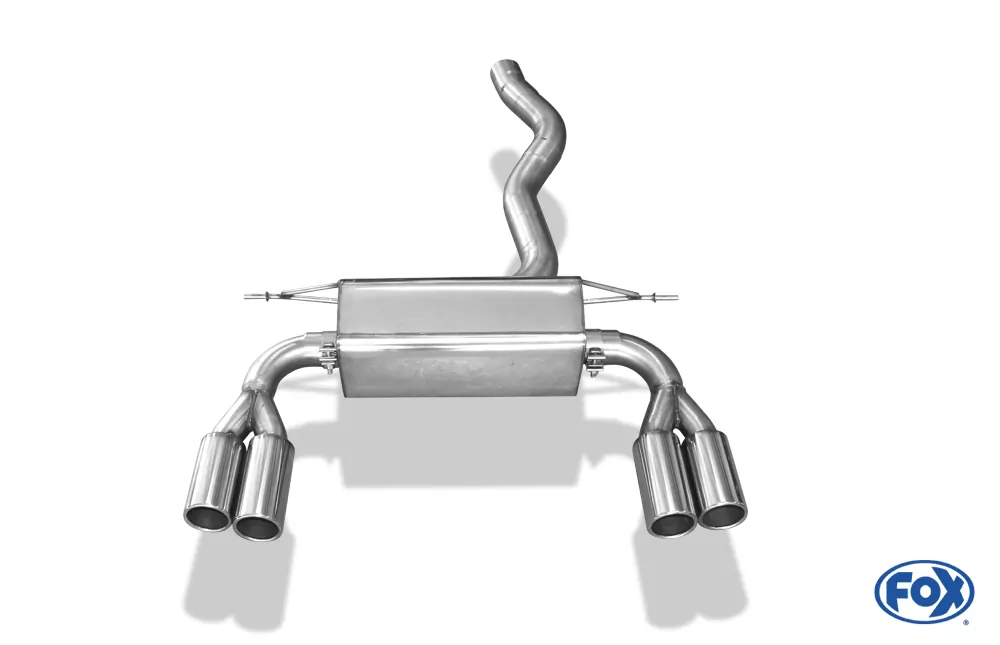 BMW F32/F33/F36 - 435i - M-Paket  Endschalldämpfer quer Ausgang rechts/links - 2x80 Typ 12 rechts/links