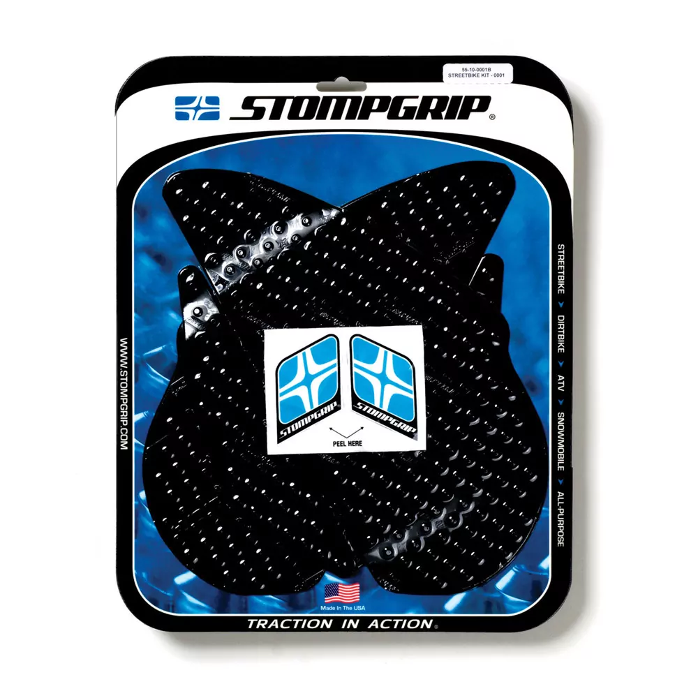 Stompgrip Traction Pad Volcano für Yamaha YZF-R1 02-03 Schwarz