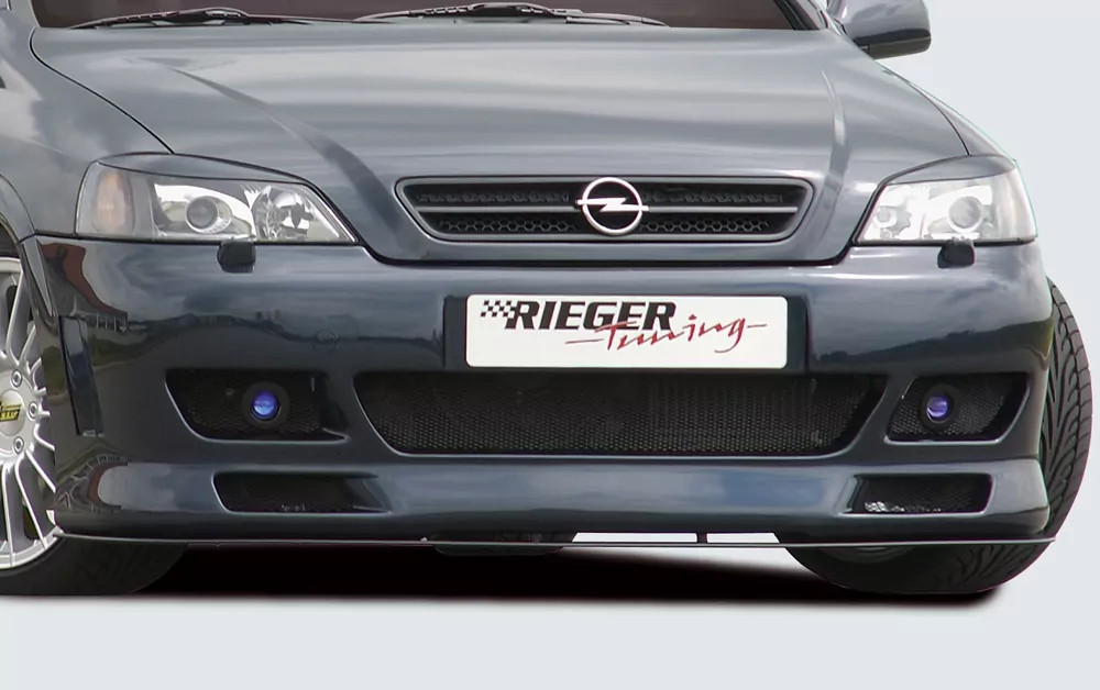 Rieger Spoilerstoßstange für Opel Astra G - Fließheck  -> nicht für eckige NSW carbon optik