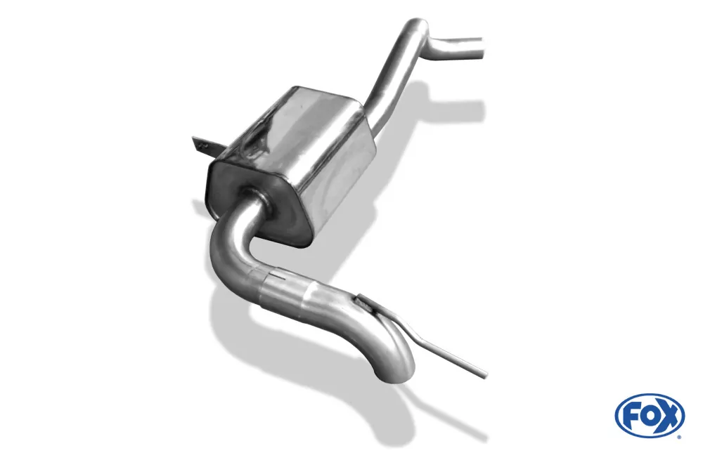 Renault Megane III Coupe  Endschalldämpfer - 1x70 Typ 10 nicht sichtbar