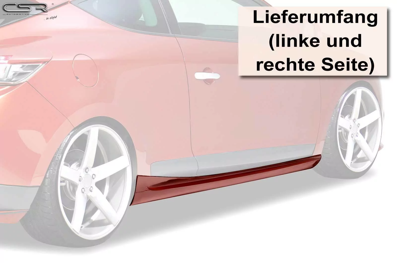 Seitenschweller für Renault Megane SS390