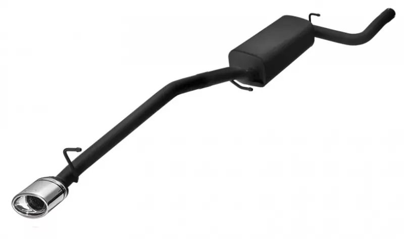 Ulter Sportauspuff für Ford Focus II 2005-2010 1 Endrohr oval 120×80