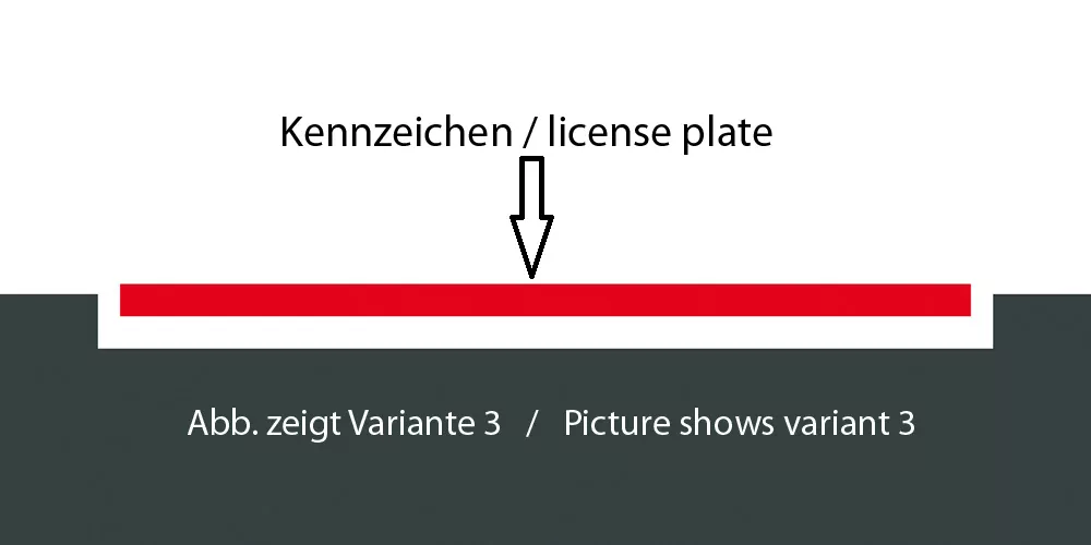 Rieger Spoileransatz Variante 3 für Opel Corsa B - 3-tür. 02.93-09.96 (bis Modell 97) carbon optik