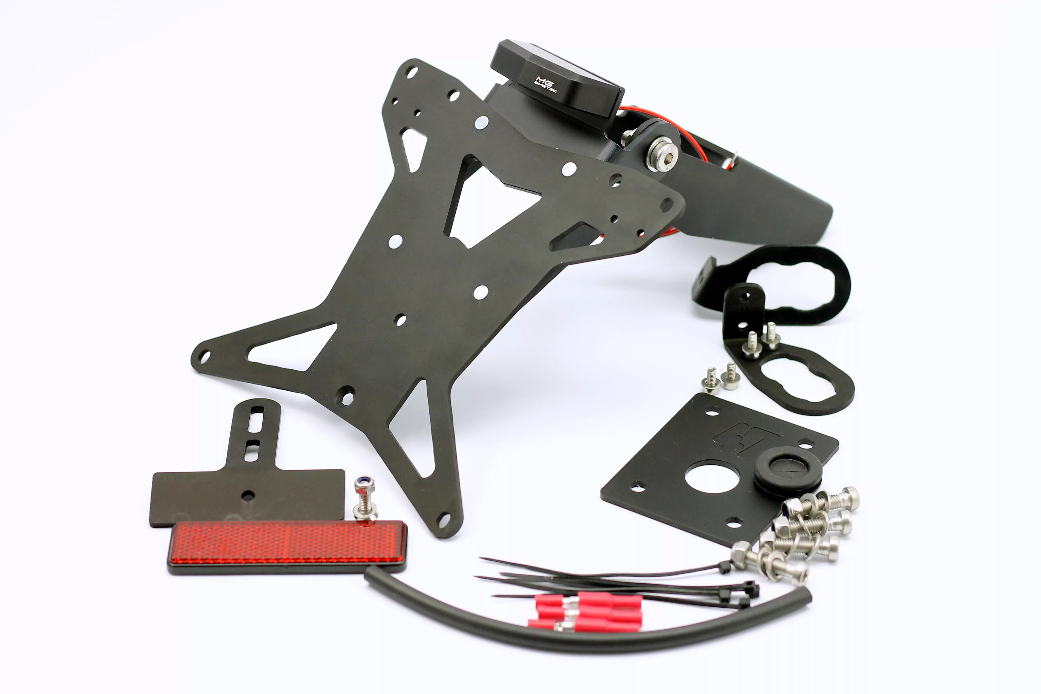 MG Biketec Kennzeichenhalter für Kawasaki Z 650 ab 2023