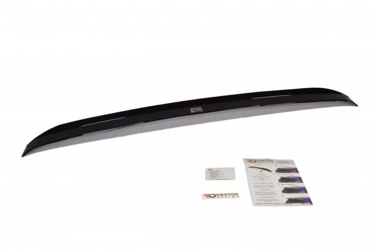 Spoiler CAP Passend Für Passend Für Mitsubishi Lancer Evo X Schwarz Hochglanz Schwarz Hochglanz