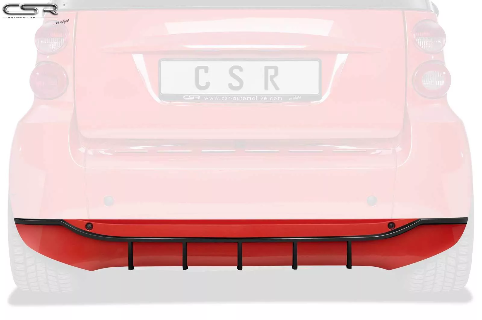 Heckansatz für Smart Fortwo 451 HA204