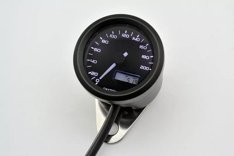 DAYTONA VELONA, Digitaler Tachometer mit Halter, Ø 48 mm