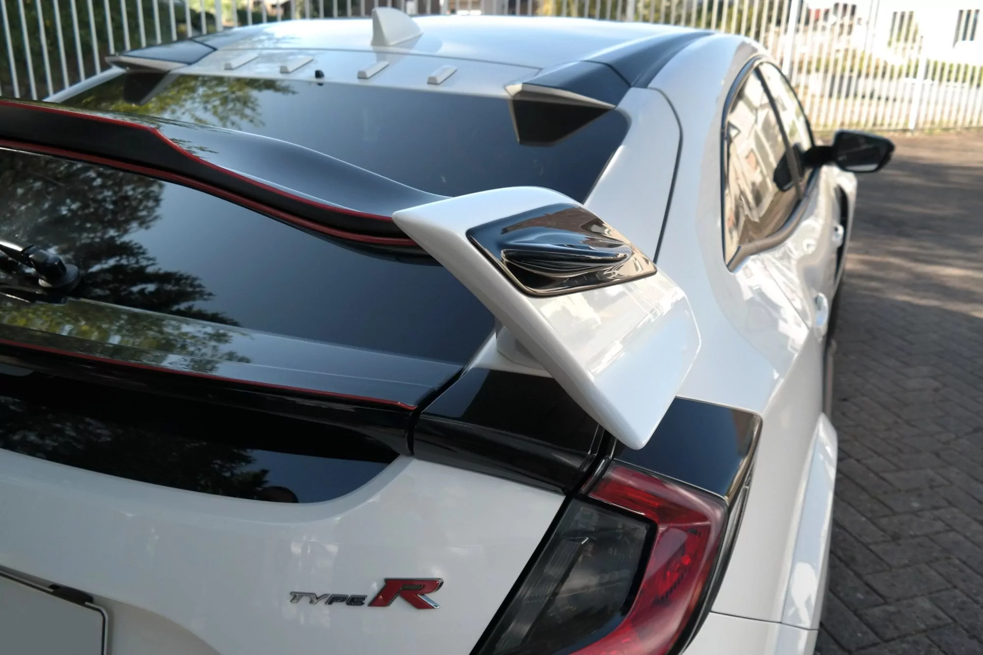 Spoiler Seiten Erweiterung Passend Für HONDA CIVIC X TYPE R Schwarz Hochglanz Schwarz Hochglanz