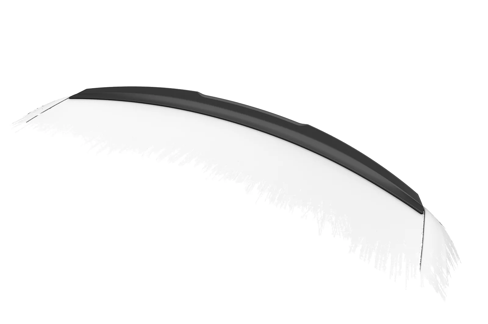 Heckflügel mit ABE für Mercedes Benz CLK C209/A209 HF784 Schwarz Strukturiert