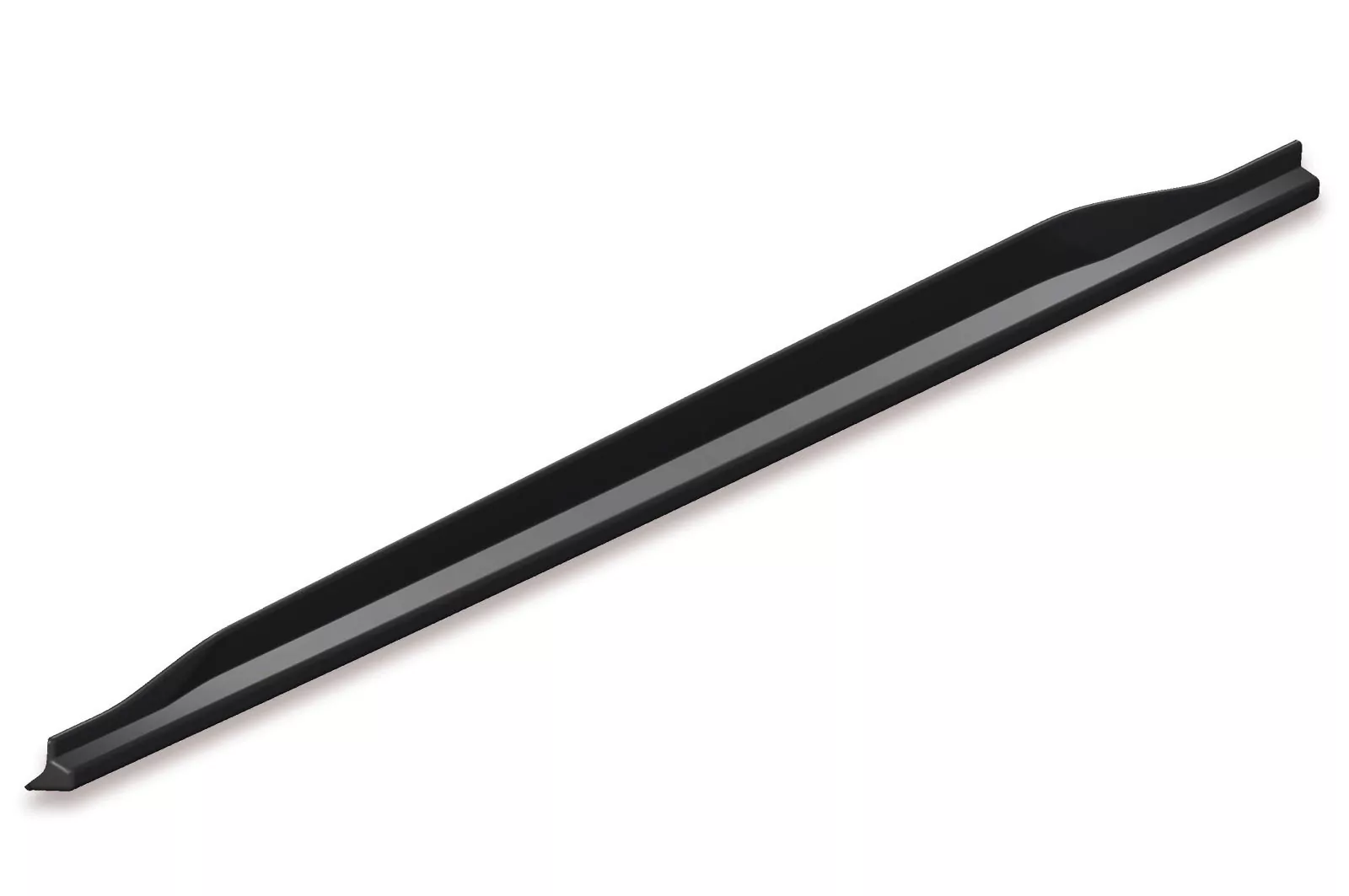 Seitenschweller lackierfreundlich für VW Golf 8 (Typ CD) Lackierfreundlich (schwarz matt)