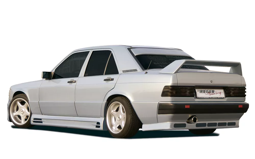 Rieger Heckflügel für Mercedes 190 (W201) - Lim.   carbon optik