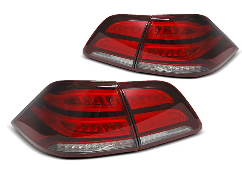 Led Tail Lights Red White Fits Mercedes M-klasa W166 11-15
