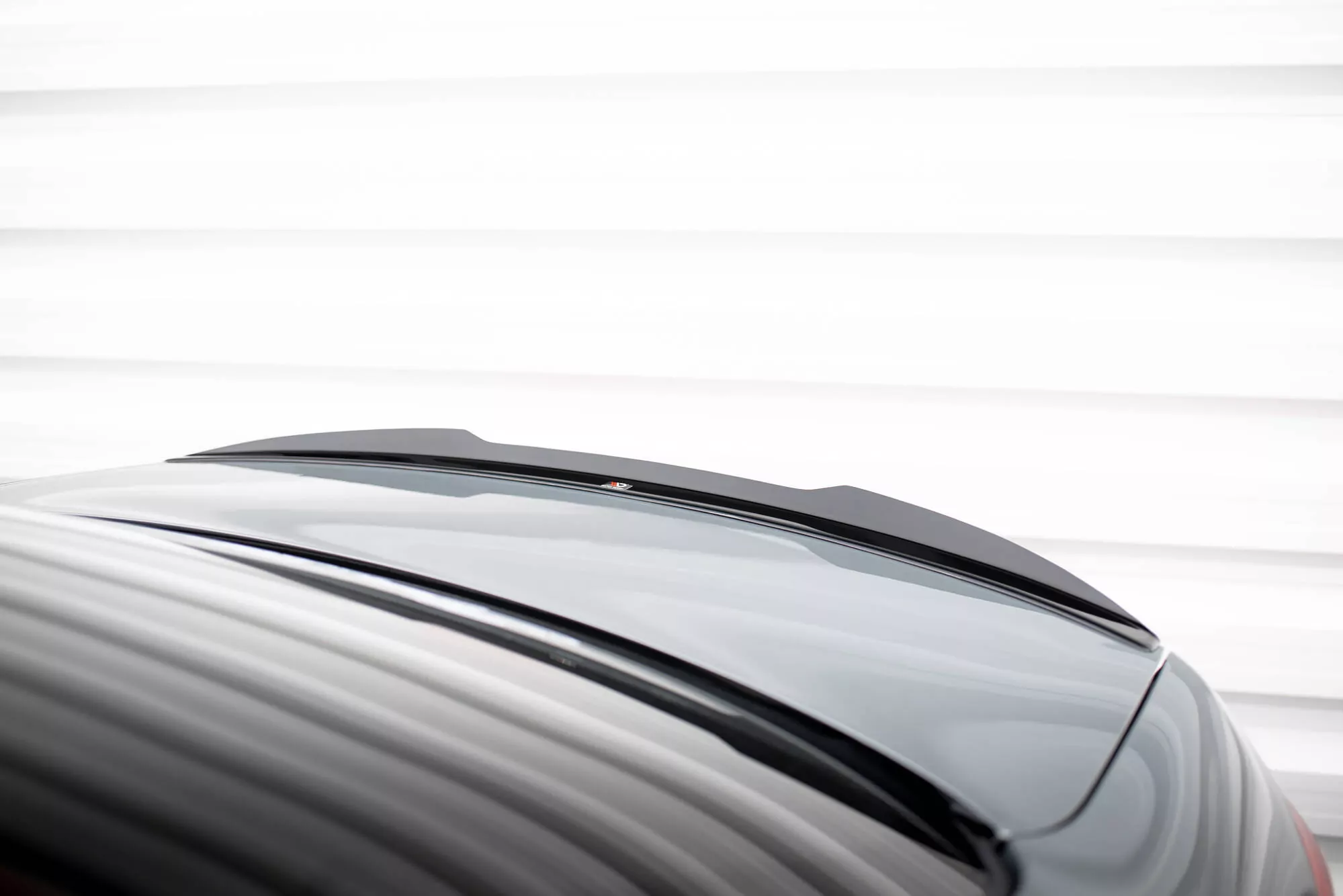 Spoiler CAP Passend Für Passend Für BMW 3er E92 M Paket Schwarz Hochglanz Schwarz Hochglanz