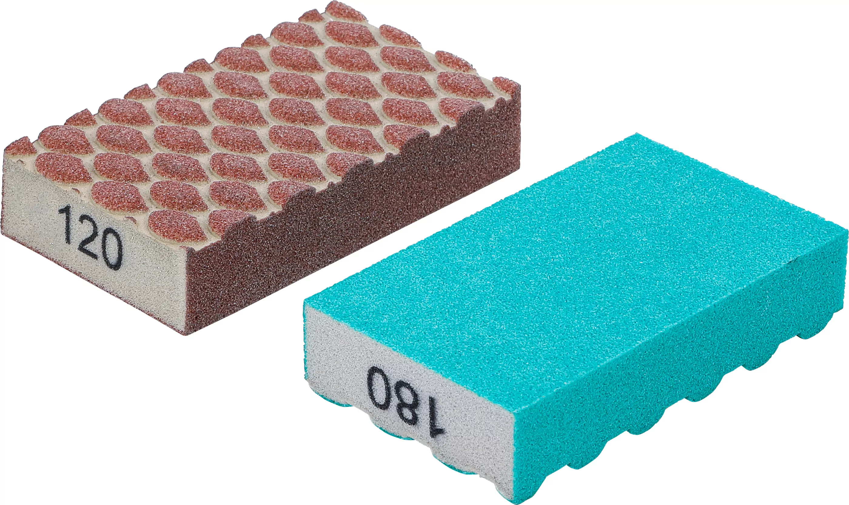 Schleifschwamm-Satz | K 120, 180 | 2-tlg.
